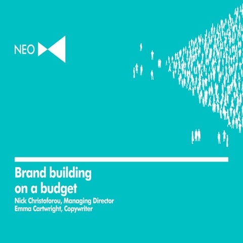 Brand building for small charities 
