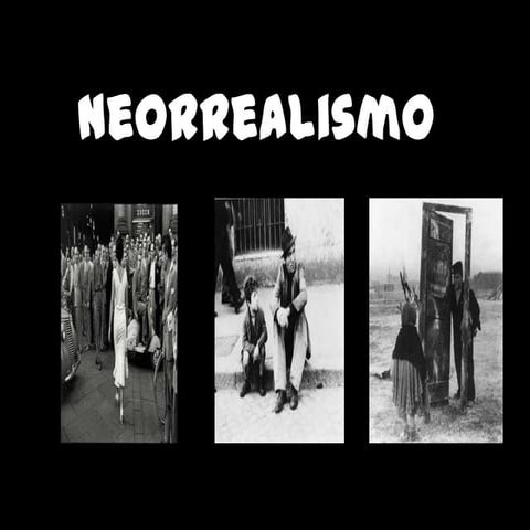 Neorrealismo           12