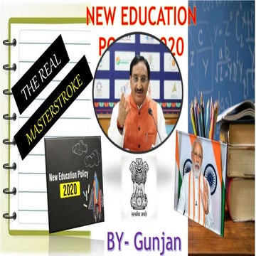 NEW EDUCATION POLICY 2020