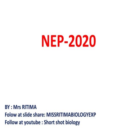NEP 2020