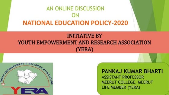 National Education Policy (NEP) 2020 | PPT