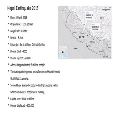 nepal earthquake risk in terms of money.pptx