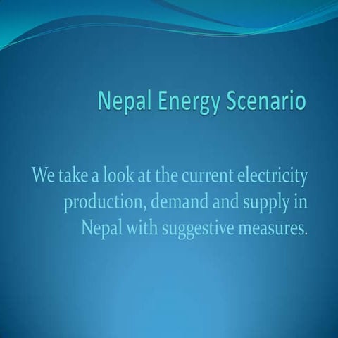 Nepal Energy Scenario
