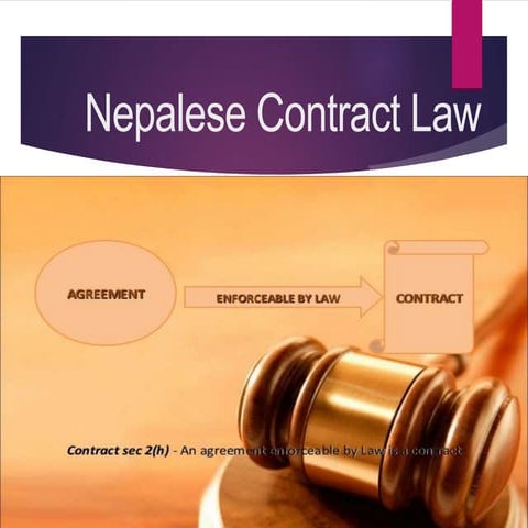 Nepalese contract law