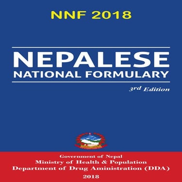 Nepalese National Formulary 2018 .neplaese national formulary is ...