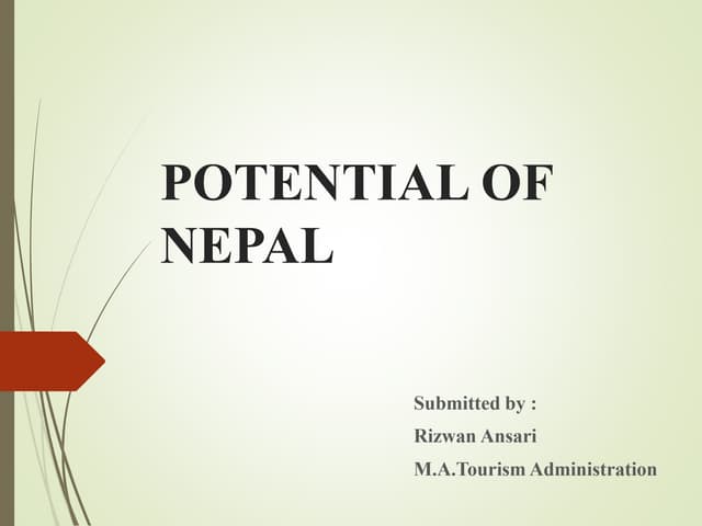 Nepal tourism potential