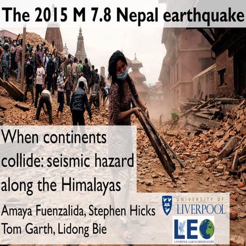 The 2015 Nepal earthquake
