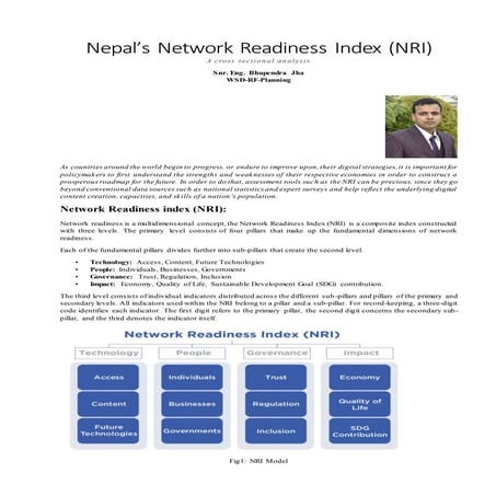 Nepal’s network readiness index (nri)