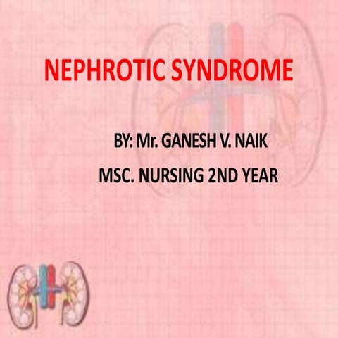 Nephroticsyndrome