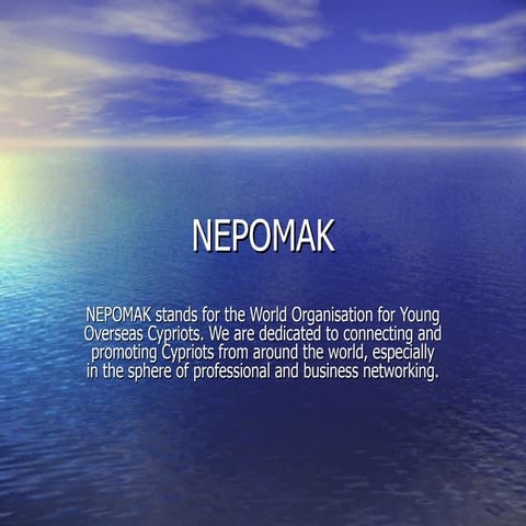 Nepomak presentation