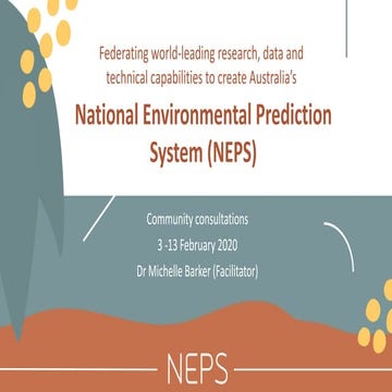 Australia's Environmental Predictive Capability