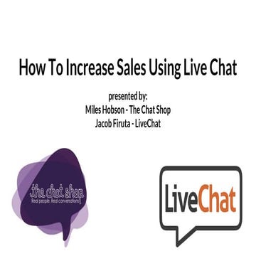 How To Increase Sales Using Live Chat