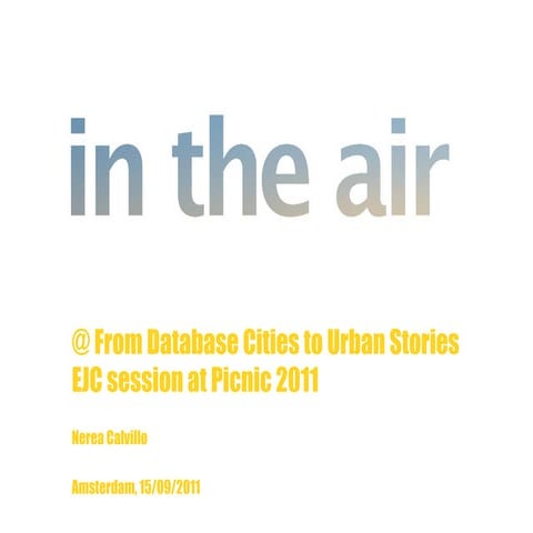 Nerea calvillo   in the air