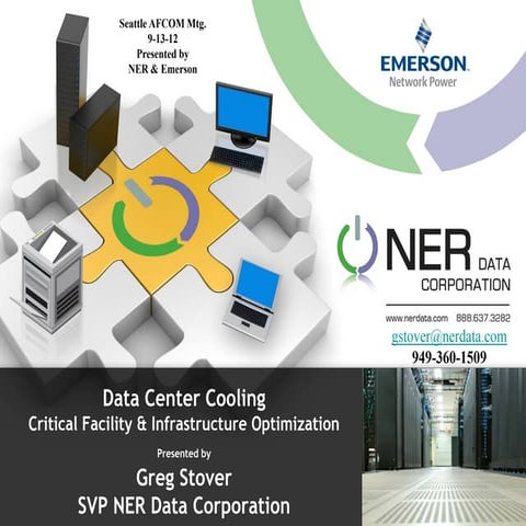 Data Center Cooling, Critical Facility and Infrastructure Optimization