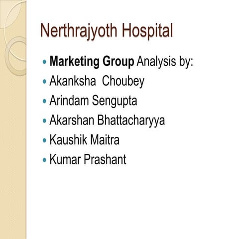 Nerthrajyoth hospital