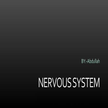 Nervous system