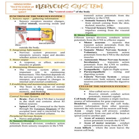 NERVOUS SYSTEM - DIVISION OF NS.pdf