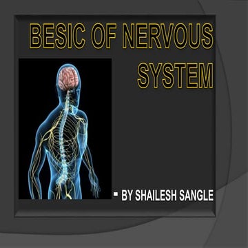 basic nervous system-CNS-PNS -cell bodie- axon-dendron-grye matter- white matter- .pptx