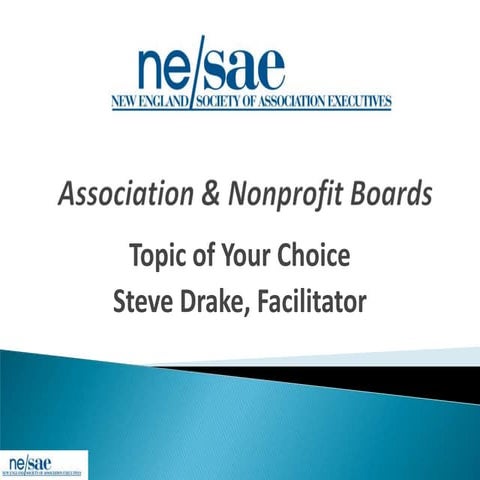 Narrow-Minded Boards and Other Association Challenges