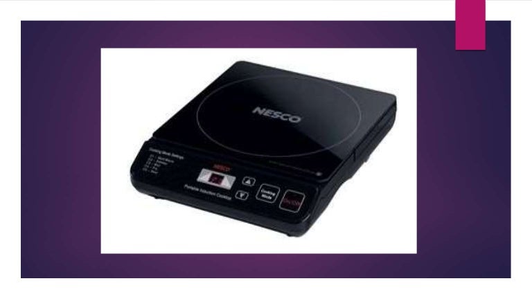 Nesco Pic 14 Portable Induction Cooktop