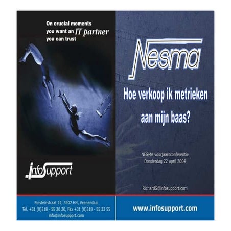 Hoe verkoop ik metrieken aan mijn baas