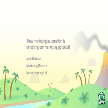 Nessy Learnings Salesforce Marketing Automation Case Study