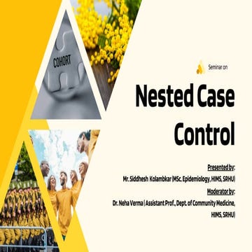 Nested Case Control Study Design Concept Ppt | PPT | Free Download