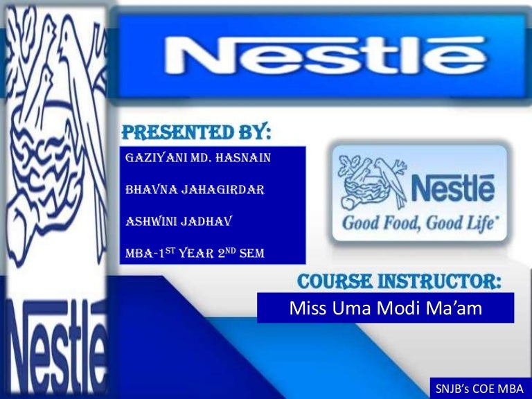 nestle ppt presentation free download