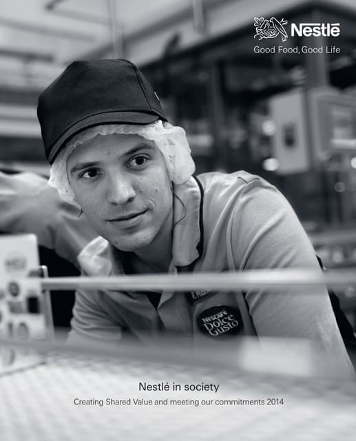 Nestle Creating Shared Value Report 2014