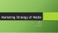 Marketing Strategy of Nestle ppt