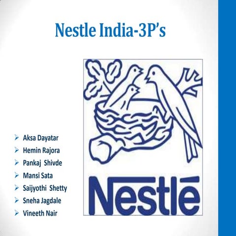 Nestle india final_ppt