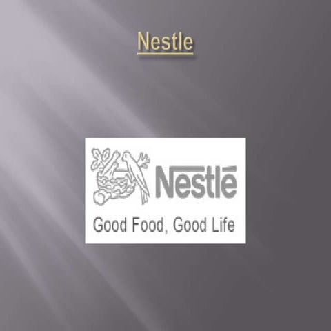 Nestle presentation