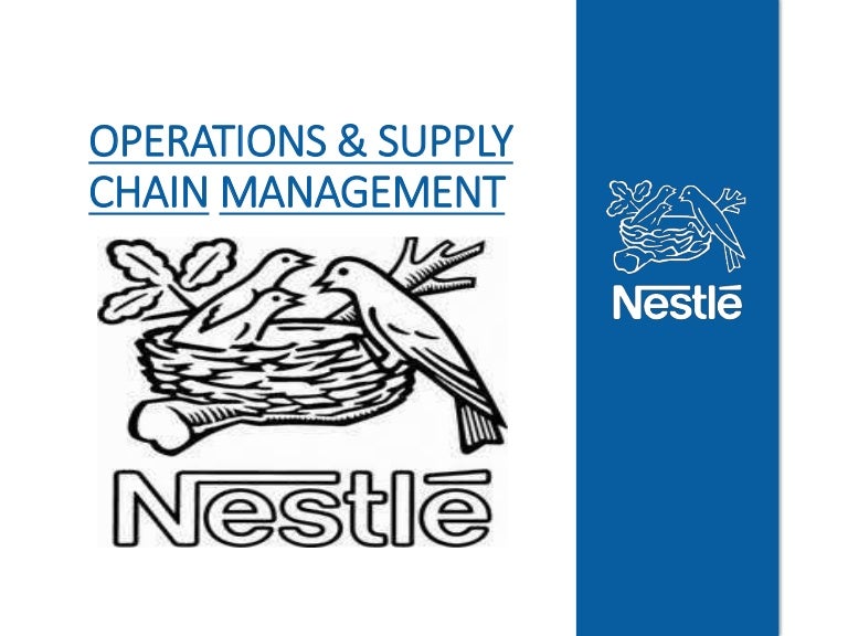 Supply Chain Management of Nestle Company