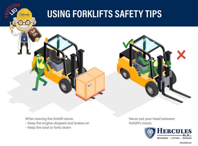 Forklift Safety It's up to You