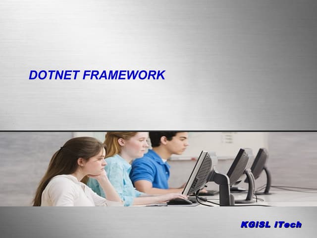 DotNet Introduction