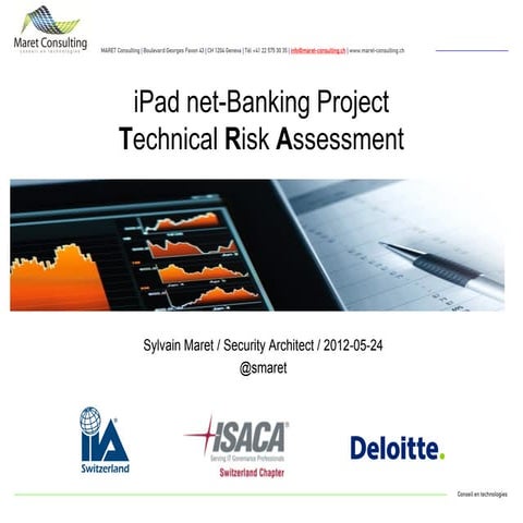 Threat Modeling / iPad