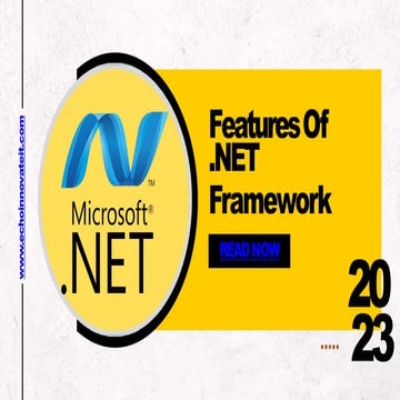 Features Of .NET Framework