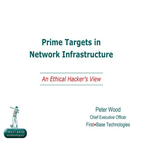 Prime Targets in Network Infrastructure