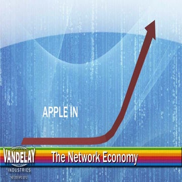 Apple, iTunes and the Network Economy