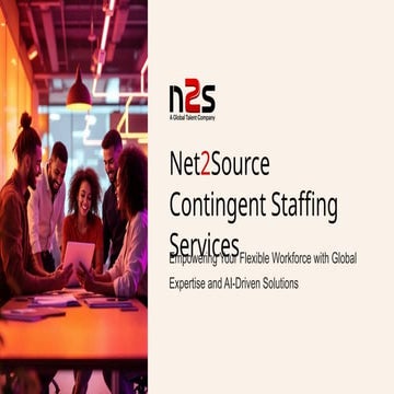 Net2Source Contingent Staffing Services.