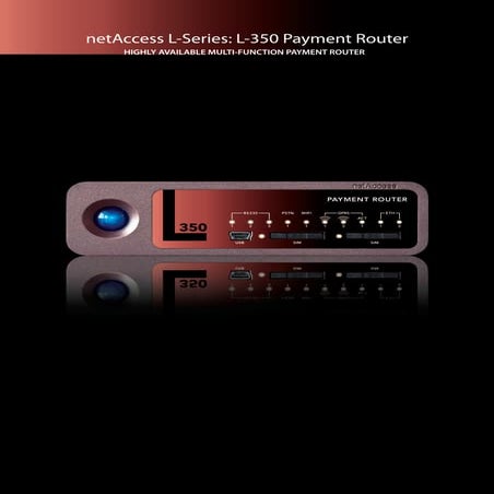Net Access L 350 Factsheet