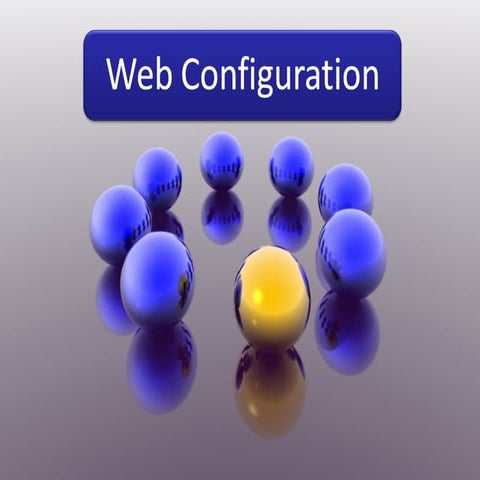 Net access web page configurations
