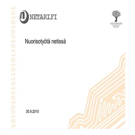 Eettiset periaatteet verkkonuorisotyössä | PDF