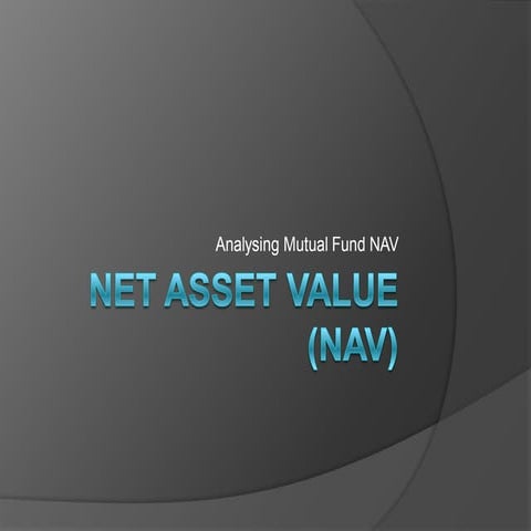 Net Asset Value (NAV)