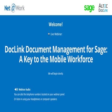 Document Management: A Key to the Mobile Workforce