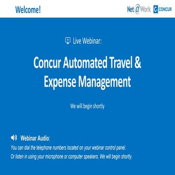 Concur Automated Travel and Expense Management