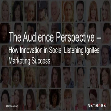 The Audience Perspective: How Innovation in Social Listening Ignites Marketin...