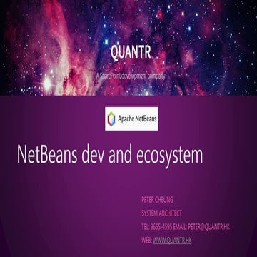 Netbeans dev and ecosystem | PPT