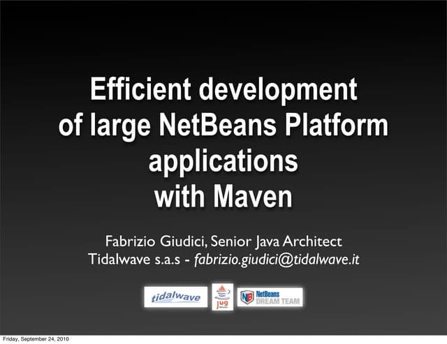 Netbeans+platform+maven | PPT