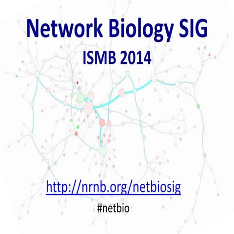 NetBioSIG2014-Intro by Alex Pico